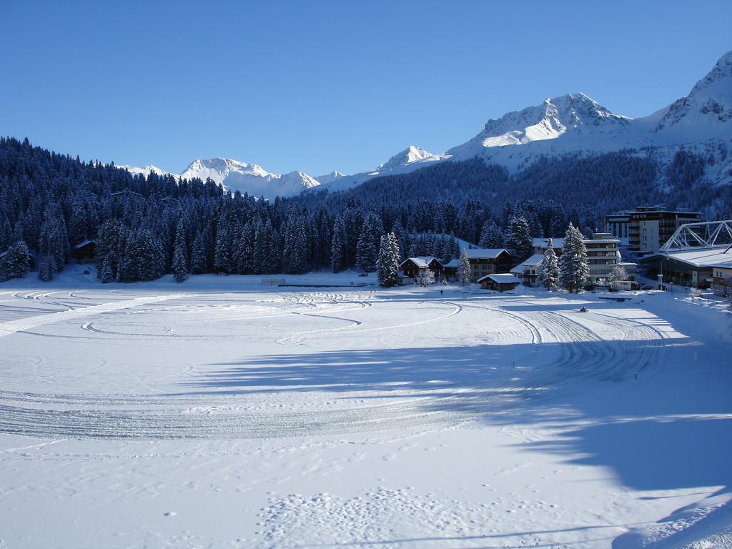 Posthotel Holiday Villa Arosa Exterior foto