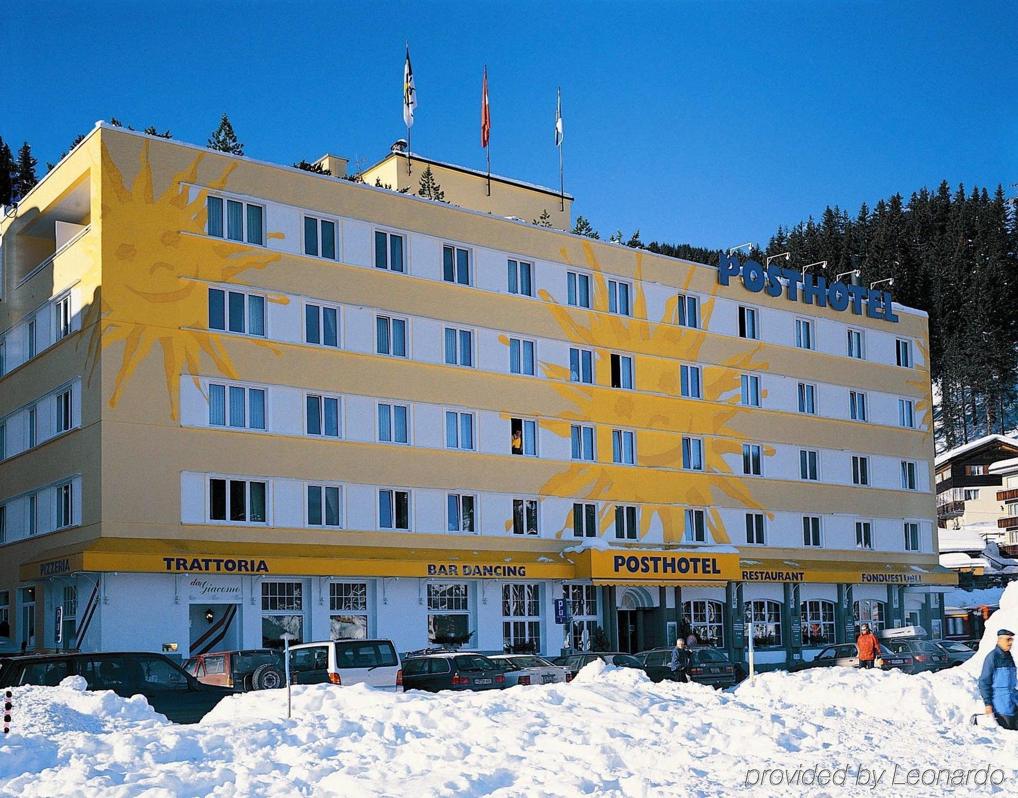 Posthotel Holiday Villa Arosa Exterior foto