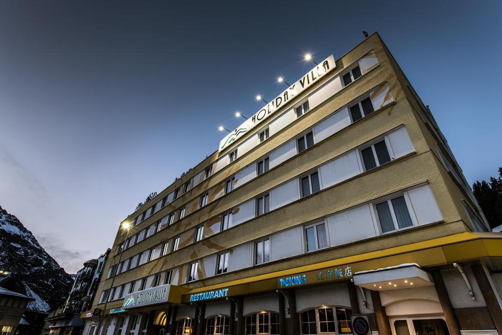 Posthotel Holiday Villa Arosa Exterior foto